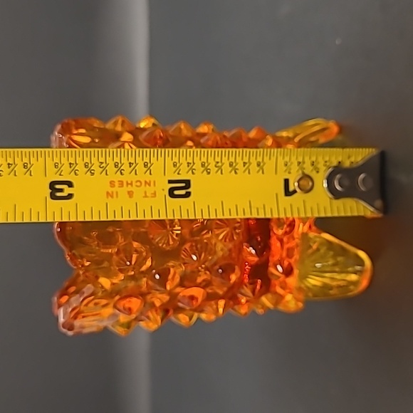 Vintage Footed Fenton Hobnail Toothpick Holder - Picture 10 of 16